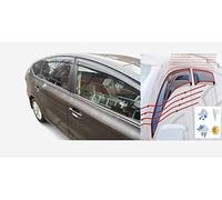 Set Of 4 Wind Deflectors Compatible with TOYOTA PRIUS+ PLUS WAGON GRAND WINDOW DEFLECTORS 2011 to 2019 Models Side Visors Wind Deflectors for TOYOTA PRIUS + PLUS ALPHA