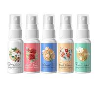 Set of 5 Perfume Spray, Long Lasting Fragrance Spray for Women Eau De Perfume Collection, Day Night Wear, Romantic Appeal With Travel Friendly Function, Use for Dating, Wedding, Party, Outdoor Event