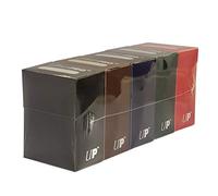 Set of Five New Ultra-Pro Deck Boxes (Dark Colors In lack, Blue, Brown, Green, and Red) For Magic/Pokemon/YuGiOh Cards by UltraPro