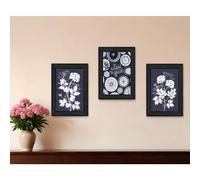 Set Of Three Its Beautiful to Be Different Black Framed Print Wall Art