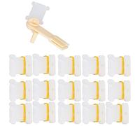 Set Organizador de Hilos para Bordar, 150 Placas de Plástico, Manivela Manual para Enrollar - Almacenamiento Práctico, Fácil Clasificación, Ideal para Bordado y Manualidades