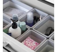 Set organizador Sunware Sigma Home blanco/gris