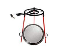 SET PAELLERO 2 FUEGOS+PAELLERA 46+PATAS VAELLO