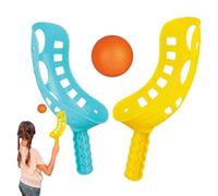 Set Palla Cattura - Giochi Aperto | Sport Spiaggia Portatile Divertimento, Kit Lancio Mini Hockey, per Prato Giardino Patio Portico Bambini Attività Lancio Aria Classico Cortile