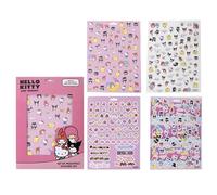 Set Papelería Coloreable Hello Kitty Caja Rotuladores y Accesorios | Kit Creativo Hello Kitty Infantil para Pintar, Decorar y Organizar Material Escolar