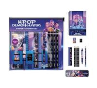 Set papeleria cuaderno A5 KPop Demon Hunters