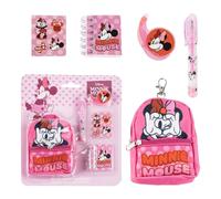Set papeleria Mini Mochila Minnie Disney