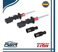 2x Amortiguador Eje delantero Espiga arriba JHM158T TRW para FIAT PANDA