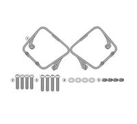 Set Par Marcos GIVI TMT1160 para Alforjas MT501, Honda Cmx 500 Rebel