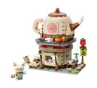 Set para construir de la casa de té del maestro Kung Fu Panda