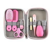 Set Para Cuidado Del Bebé, RoseFlower 8 piezas kit Aseo Bebé Recien Nacido Higiene - Bebé Kit de Cuidado de Salud Seguro Infantil Enfermera Diaria Herramienta para el Uso Diario, Regalos para Bebes