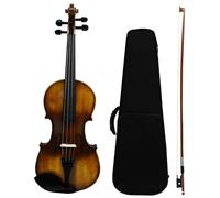 Set Para Principiante Violín 4/4 3/4 Violín De Madera Maciza Principiante Adulto Prueba De Práctica Clasificación Violín De Abeto(4/4)