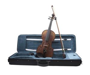Set Para Principiante Violín Violín 4/4 De Madera Maciza Hecho A Mano Violín Juvenil Para Adultos Y Secado Al Aire Durante 5 Años Violín De Pino Y Arce