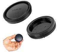 Set para Tapa del Lente con 1 x Carcasa y 1 x Tapa Posterior del Objetivo, Compatible con Sony E Mount System, para Todos los Sony A NEX-Modelos con E-Mount caracasa, Cubierta Protectora de la cámara