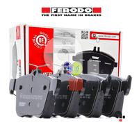 Set Pastillas Frenos Traseros Ferodo Para VW Golf 7 VII T-Roc Touran Tdi