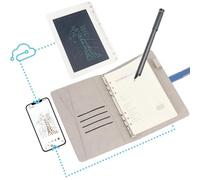 Set Pen & Notebook Set, Papel Inalámbrico Bluetooth para Tomar Notas, Digitalización de Sincronización en Tiempo Real para Almacenar y Compartir Notas, Notas de Notas A5 (Blue)