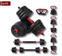 Set Pesas Gimnasio Elevación Pesos Bíceps Kit Gimnasio Casa Home Fitness