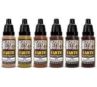 Set PIGMENTOS LIQUIDOS - Tierra GREEN STUFF WORLD