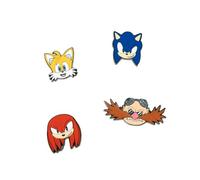 Set Pins Sonic The Hedgehog - 4 Figuras Sonic, broches | Sonic regalos, Sonic Merchandising Oficial