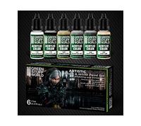 Set Pintura - Blanco Y Negro GREEN STUFF WORLD