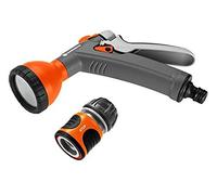 Set Pistola rociadora multichorro Classic Para manguera de 13 mm a 15 mm Cont: Pistola 18341-20 y Conector 18215-20
