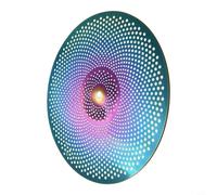 Set Platillo Mute 14 Pulgadas Sonido Realista Silencioso | para colorido , 14 pulgadas, sensación realista, desarrollo habilidades, bateristas principiantes