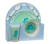 Set Platos Y Cubiertos SAFTA PREESCOLAR Dino
