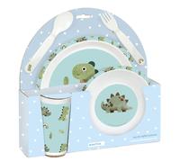 Set Platos Y Cubiertos SAFTA PREESCOLAR Dinos