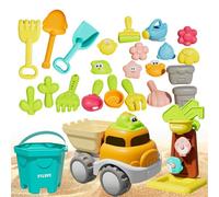 Set Playero de Juguetes - Conjunto de 25 Herramientas excavadoras - Juguetes de Infantiles - para Agua, natación, Buceo, Vacaciones de Verano en Familia, Piscina Exterior