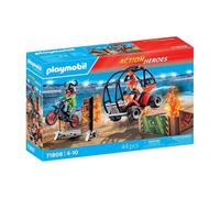 Set Playmobil Action 71808 Multicolor 44 piezas Figuras vehículo Juego Aventura