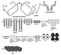 Set Portaequipaje GIVI plo6710cam para Monokey Trekker Outback, , Aprilia Tuareg