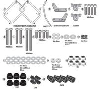 Set Portaequipaje GIVI plo8400cam para Trekker Outback Harley Pan America