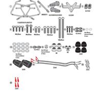 Set Portaequipaje GIVI PLX8207 para Maletas V35/V37, Moto Guzzi V100