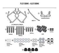 Set Portaequipaje Lateral GIVI plo1188mk Monokey Honda X-Adv 750 (De 2021)