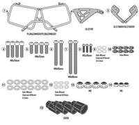 Set Portaequipaje Lateral, GIVI plo6423mk para Monokey, Tiger 1200 Gt / Rally