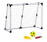 Set portería con balón CB Toys, Portería fútbol, Portería plegable, con balón Ø10,5 cm, hinchador, Portería fútbol niños jardín, 132x101x59 cm, 8 piquetas, Juegos de exterior, +6 años, CB Toys