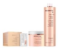 Set Profesional Medavita Huile d'Étoile - Champú, Mascarilla y Tratamiento - Efecto Cabello Regenerado