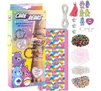 Set pulsera DIY Care Bears | Kit de cuentas para hacer pulseras con abalorios, charms y elásticos | Más de 1000 piezas para diseñar joyería infantil creativa