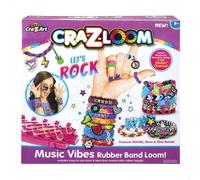 Set pulseras de goma con telar rock cra-z-art