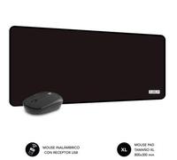 Reposamuñecas Subblim SUBMP03HP001 Negro