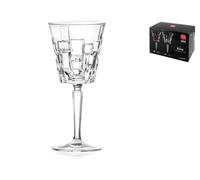 Set Rcr Etna 6 Copas De Agua En Vidrio 28 Cl