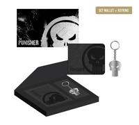 Set Regalo Cartera Y Llavero The Punisher Marvel El Castigador