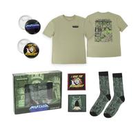 Set Regalo Coleccionista Masters of The Universe He-Man | Incluye Camiseta Manga Corta, Calcetines, 2 Parches Bordados, 2 Pins Metálicos, Regalo Fan Hombre Edición Coleccionista, MOTU
