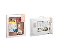 Set regalo Sophie la girafe & 850724 - Set 4 Muselinas Sophie la Girafe 0m+