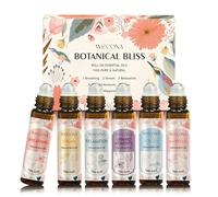 Set Roll On Aceites Esenciales - Breathing, Dream, Relaxation, Unwind Moments, Focus, Happiness - Aromaterapia portátil con aceites esenciales naturales y aceites esenciales puros