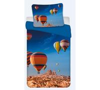 Set Ropa de Cama Con Ballon 135 X 200CM 80 X 80CM 100% Algodón
