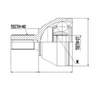 Set Rótulas Exterior Land Rover Freelander II Mk2 Atm MTM 2.2d, 3.2 06 Ford Foco