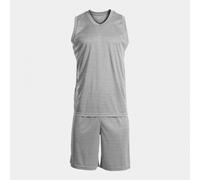 Set S/M Hombre Joma Olimpiada 103840 Transpirable - Talla: M, Color: Gris Melange Negro