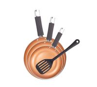 Set sartenes 3 piezas con espátula marca san ignacio