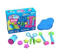 Learning Resources Set sensorial de Arena Playfoam, Arena para Juegos de 3 Colores con 5 Herramientas, Arena de Juegos para estrujar, Mezclar y modelar, Aula de Preescolar, 3+